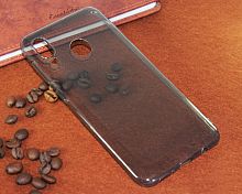 Чехол-накладка для Samsung A305F A30 FASHION TPU пакет черно-прозрачный - фото