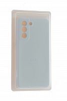 Чехол-накладка для Samsung G9900F S21FE SILICONE CASE закрытый белый (9) - фото