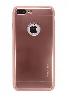 Купить Чехол-накладка для iPhone 7/8 Plus MOTOMO Metall+TPU розовое золото оптом, в розницу в ОРЦ Компаньон