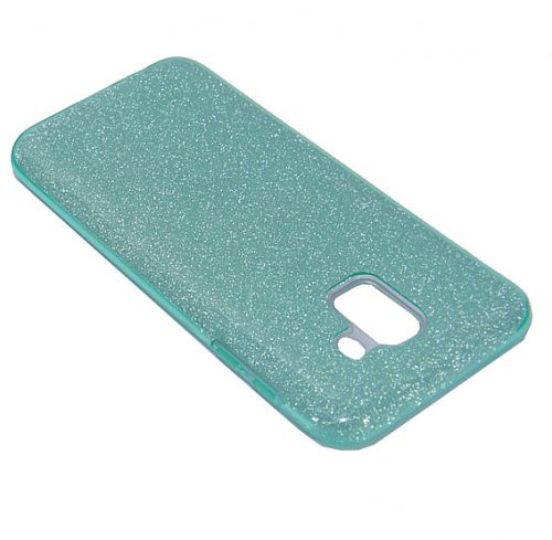 Чехол-накладка для Samsung J400 J4 2018 JZZS Shinny 3в1 TPU зеленая - фото фото 3