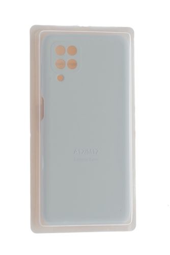 Чехол-накладка для Samsung A125F A12 SILICONE CASE закрытый белый (9) - фото