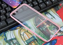 Купить Чехол-накладка для iPhone 7/8/SE JZZS NEW Acrylic TPU+PC пакет розовый оптом, в розницу в ОРЦ Компаньон