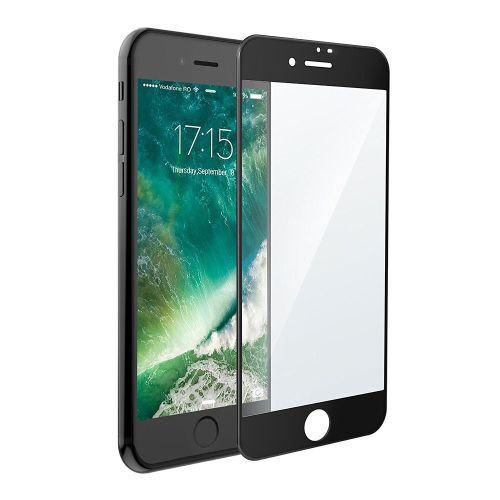 Защитное стекло для iPhone 6 (5.5) FULL GLUE пакет черный оптом, в розницу Центр Компаньон