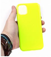 Купить Чехол-накладка для iPhone 11 Pro ГЛЯНЕЦ TPU 011338 желтый оптом, в розницу в ОРЦ Компаньон