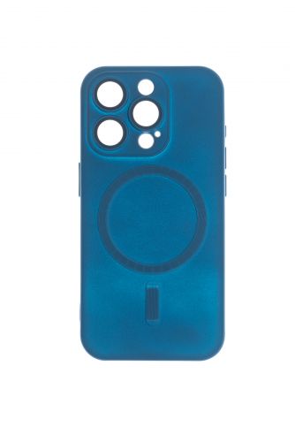 Чехол-накладка для iPhone 15 Pro VEGLAS Lens Magnetic синий оптом, в розницу Центр Компаньон