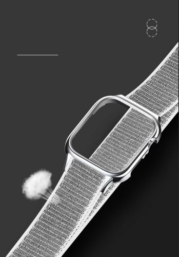 Ремешок для Apple Watch USAMS US-ZB073 Nylon Loop Strap 38/40/41mm серебро оптом, в розницу Центр Компаньон фото 4
