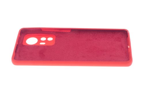 Чехол-накладка для XIAOMI Mi 12 SILICONE CASE OP закрытый красный (1) оптом, в розницу Центр Компаньон фото 2
