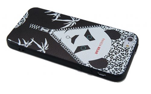Чехол-накладка для iPhone 5/5S/SE HOCO COLORnGRACE TPU Panda Bear - фото фото 3