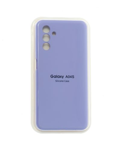 Чехол-накладка для Samsung A047F A04S VEGLAS SILICONE CASE закрытый сиреневый (13) - оптовая продажа Чехол-накладка для Samsung A047F A04S VEGLAS SILICONE CASE закрытый сиреневый (13) - фото
