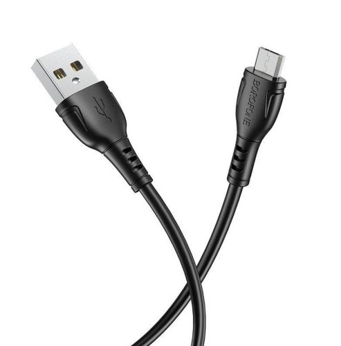 Кабель USB-Micro USB BOROFONE BX51 Triumph 2.4A 1м черный оптом, в розницу Центр Компаньон