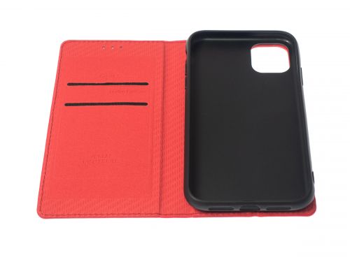 Чехол-книжка для iPhone 11 VEGLAS RICH красный - фото фото 4