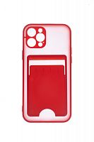 Купить Чехол-накладка для iPhone 12 Pro VEGLAS Fog Pocket красный оптом, в розницу в ОРЦ Компаньон