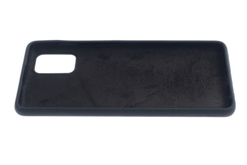 Чехол-накладка для Samsung A715F A71 SILICONE CASE NL OP закрытый черный (3) оптом, в розницу Центр Компаньон фото 3