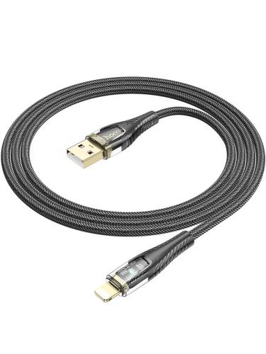 Кабель USB Type-C HOCO U121 Gold Standart 3.0A 1.2м черный - оптовая продажа фото 4 Кабель USB Type-C HOCO U121 Gold Standart 3.0A 1.2м черный - фото фото 4
