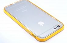 Купить Чехол-накладка для iPhone 6/6S HOCO STEEL FLASH желтый оптом, в розницу в ОРЦ Компаньон