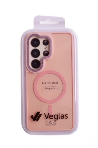 Чехол-накладка для Samsung S948 S26 Ultra VEGLAS Fog Magnetic розовый - оптовая продажа фото 6 Чехол-накладка для Samsung S948 S26 Ultra VEGLAS Fog Magnetic розовый - фото фото 6