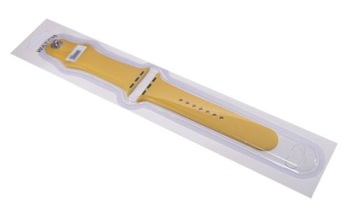 Ремешок для Apple Watch Sport 38/40/41mm Короткий желтый (4) оптом, в розницу Центр Компаньон