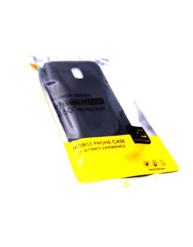 Чехол-накладка для Samsung J330F J3 2017 LITCHI LT TPU пакет черный оптом, в розницу Центр Компаньон фото 2