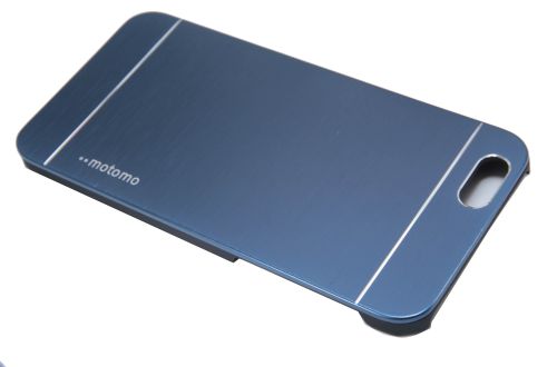 Чехол-накладка для iPhone 6/6S MOTOMO металл/пластик синий оптом, в розницу Центр Компаньон фото 3