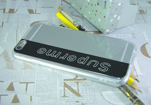 Чехол-накладка для iPhone 7/8/SE SUPERME TPU черный  оптом, в розницу Центр Компаньон фото 3
