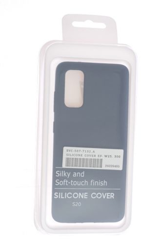 Чехол-накладка для Samsung G980F S20 SILICONE CASE NL OP закрытый темно-синий (8) - оптовая продажа фото 4 Чехол-накладка для Samsung G980F S20 SILICONE CASE NL OP закрытый темно-синий (8) - фото фото 4