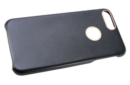 Чехол-накладка для iPhone 7/8 Plus AiMee КОЖА Золотые вставки черный оптом, в розницу Центр Компаньон фото 3