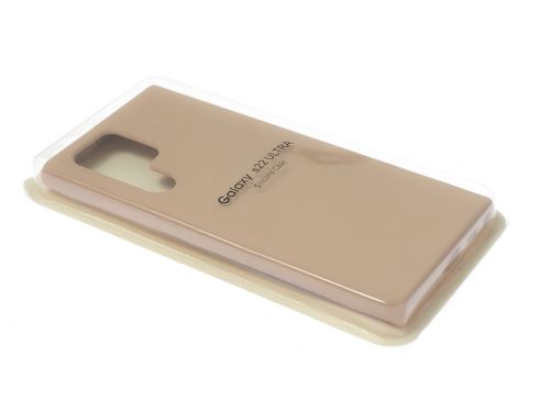 Чехол-накладка для Samsung S908B S22 Ultra VEGLAS SILICONE CASE закрытый светло-розовый (18) оптом, в розницу Центр Компаньон фото 2
