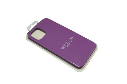Чехол-накладка для iPhone 12 Pro Max VEGLAS SILICONE CASE NL закрытый фиолетовый (45) оптом, в розницу Центр Компаньон фото 2