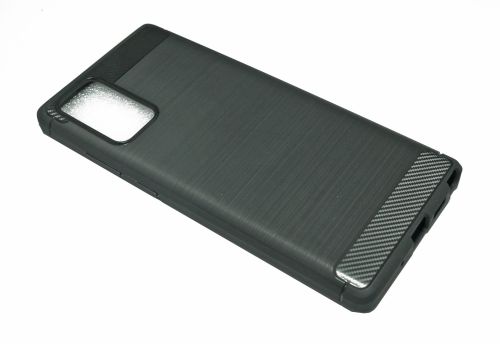 Чехол-накладка для Samsung N980F Note 20 BECATION CARBON FIBER TPU ANTISHOCK черный оптом, в розницу Центр Компаньон фото 2