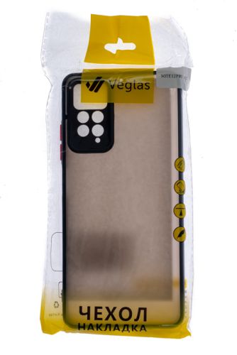 Чехол-накладка для XIAOMI Redmi Note 12 Pro 4G VEGLAS Fog черный оптом, в розницу Центр Компаньон фото 3