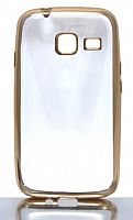 Купить Чехол-накладка для Samsung J105F J1 mini РАМКА TPU золото оптом, в розницу в ОРЦ Компаньон
