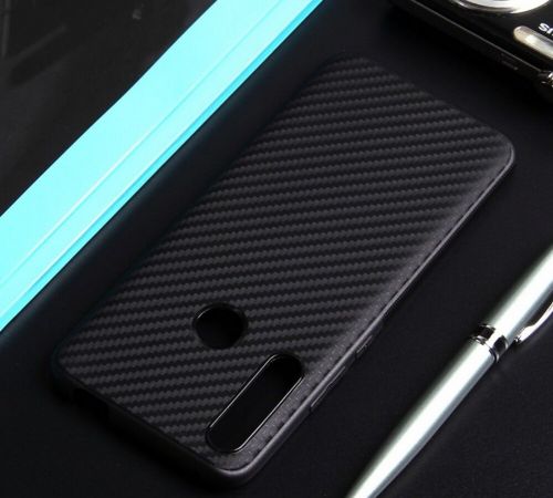 Чехол-накладка для HUAWEI Nova 5 CARBON TPU черный - оптовая продажа фото 3 Чехол-накладка для HUAWEI Nova 5 CARBON TPU черный - фото фото 3
