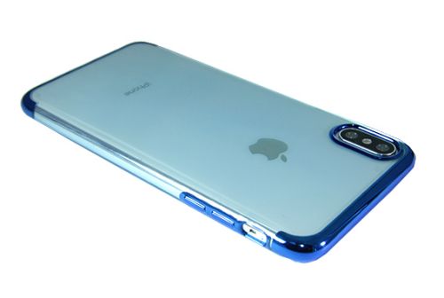 Чехол-накладка для iPhone XS Max ELECTROPLATED TPU DOKA синий оптом, в розницу Центр Компаньон фото 2