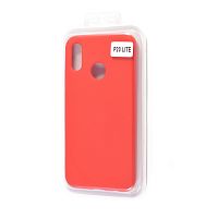 Чехол-накладка для HUAWEI P20 Lite VEGLAS SILICONE CASE закрытый красный (1) - фото