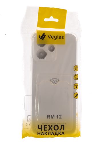 Чехол-накладка для XIAOMI Redmi 12 VEGLAS Air Pocket прозрачный оптом, в розницу Центр Компаньон фото 4