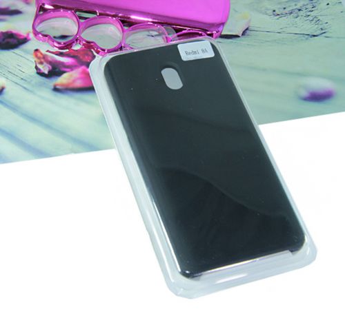 Чехол-накладка для XIAOMI Redmi 8A SILICONE CASE NL черный (3) - фото