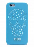 Купить Чехол-накладка для iPhone 6/6S V SECRET PINK ЧЕРЕП синий оптом, в розницу в ОРЦ Компаньон