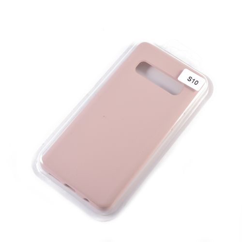 Чехол-накладка для Samsung G973 S10 SILICONE CASE NL закрытый светло-розовый (18) оптом, в розницу Центр Компаньон фото 2