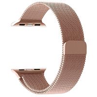 Купить Ремешок для Apple Watch Milanese 42/44mm розовое золото оптом, в розницу в ОРЦ Компаньон