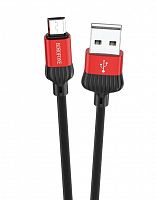 Купить Кабель USB-Micro USB BOROFONE BX28 Dignity 3A 1м красный оптом, в розницу в ОРЦ Компаньон