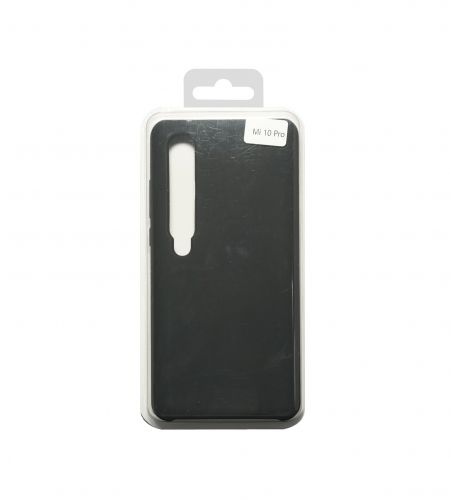 Чехол-накладка для XIAOMI Mi 10 Pro SILICONE CASE NL черный (3) - фото
