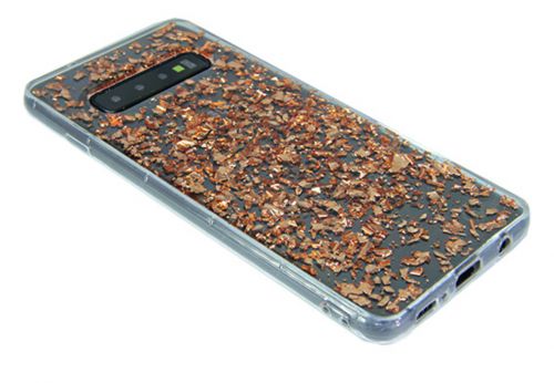Чехол-накладка для Samsung G973 S10 GLITTER TPU бронзовый - оптовая продажа фото 2 Чехол-накладка для Samsung G973 S10 GLITTER TPU бронзовый - фото фото 2