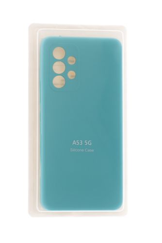 Чехол-накладка для Samsung A535F A53 VEGLAS SILICONE CASE закрытый бирюзовый (2) - оптовая продажа Чехол-накладка для Samsung A535F A53 VEGLAS SILICONE CASE закрытый бирюзовый (2) - фото