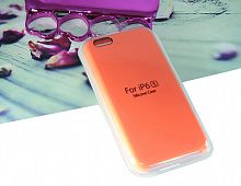 Купить Чехол-накладка для iPhone 6/6S VEGLAS SILICONE CASE NL оранжевый (13) оптом, в розницу в ОРЦ Компаньон