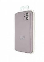 Чехол-накладка для iPhone 11 VEGLAS SILICONE CASE Защита камеры песочный (7) - фото
