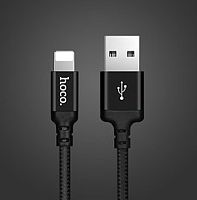 Купить Кабель USB Lightning 8Pin HOCO X14 Times Speed 2.0A 2м черный  оптом, в розницу в ОРЦ Компаньон