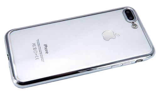 Чехол-накладка для iPhone 7/8 Plus РАМКА TPU графит																																					 оптом, в розницу Центр Компаньон фото 2