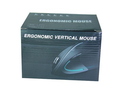 Беспроводная мышь ERGONOMIC черная оптом, в розницу Центр Компаньон фото 2