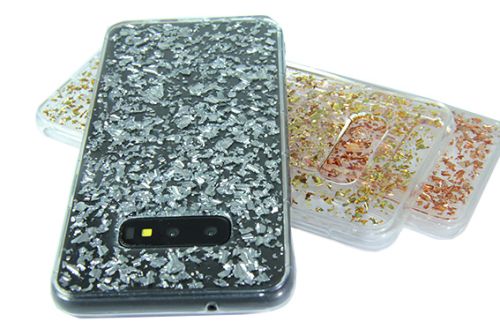 Чехол-накладка для Samsung G970 S10 E GLITTER TPU серебро оптом, в розницу Центр Компаньон фото 3