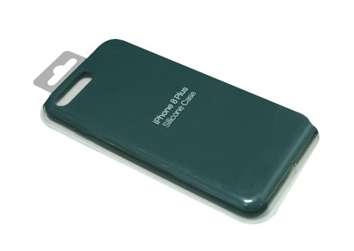 Чехол-накладка для iPhone 7/8 Plus SILICONE CASE темно-зеленый (49) оптом, в розницу Центр Компаньон фото 2